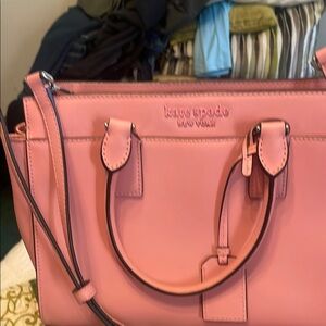 kate spade Pink Leather Tote Bag